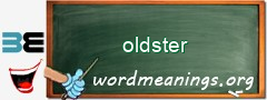 WordMeaning blackboard for oldster